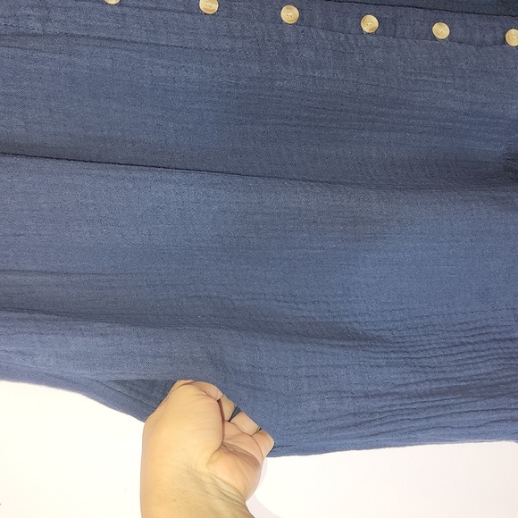 BEACHLUNCHLOUNGE Lexa Midi Dress Navy, size M - Picture 3 of 13